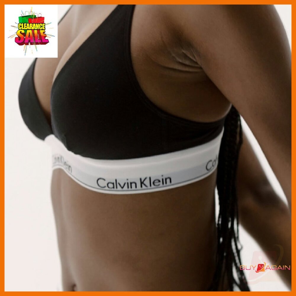 Lightly Lined Triangle Wireless Bralette Cotton M… - image 8